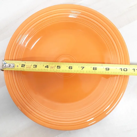 4 Fiesta Fiestaware Multi Color 10.5” Inch Dinner Plates Homer Laughlin. - Picture 9 of 12